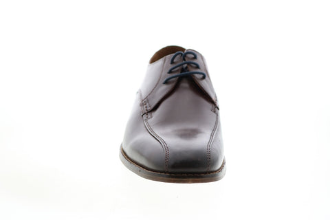 Bostonian Narrate Walk Bic Toe OX Mens Brown Wide Oxfords Plain Toe Shoes