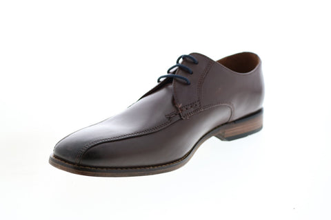 Bostonian Narrate Walk Bic Toe OX Mens Brown Wide Oxfords Plain Toe Shoes