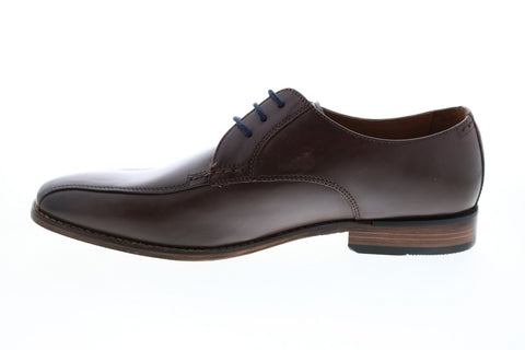 Bostonian Narrate Walk Bic Toe OX Mens Brown Wide Oxfords Plain Toe Shoes