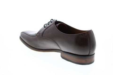 Bostonian Narrate Walk Bic Toe OX Mens Brown Wide Oxfords Plain Toe Shoes