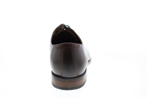 Bostonian Narrate Walk Bic Toe OX Mens Brown Wide Oxfords Plain Toe Shoes