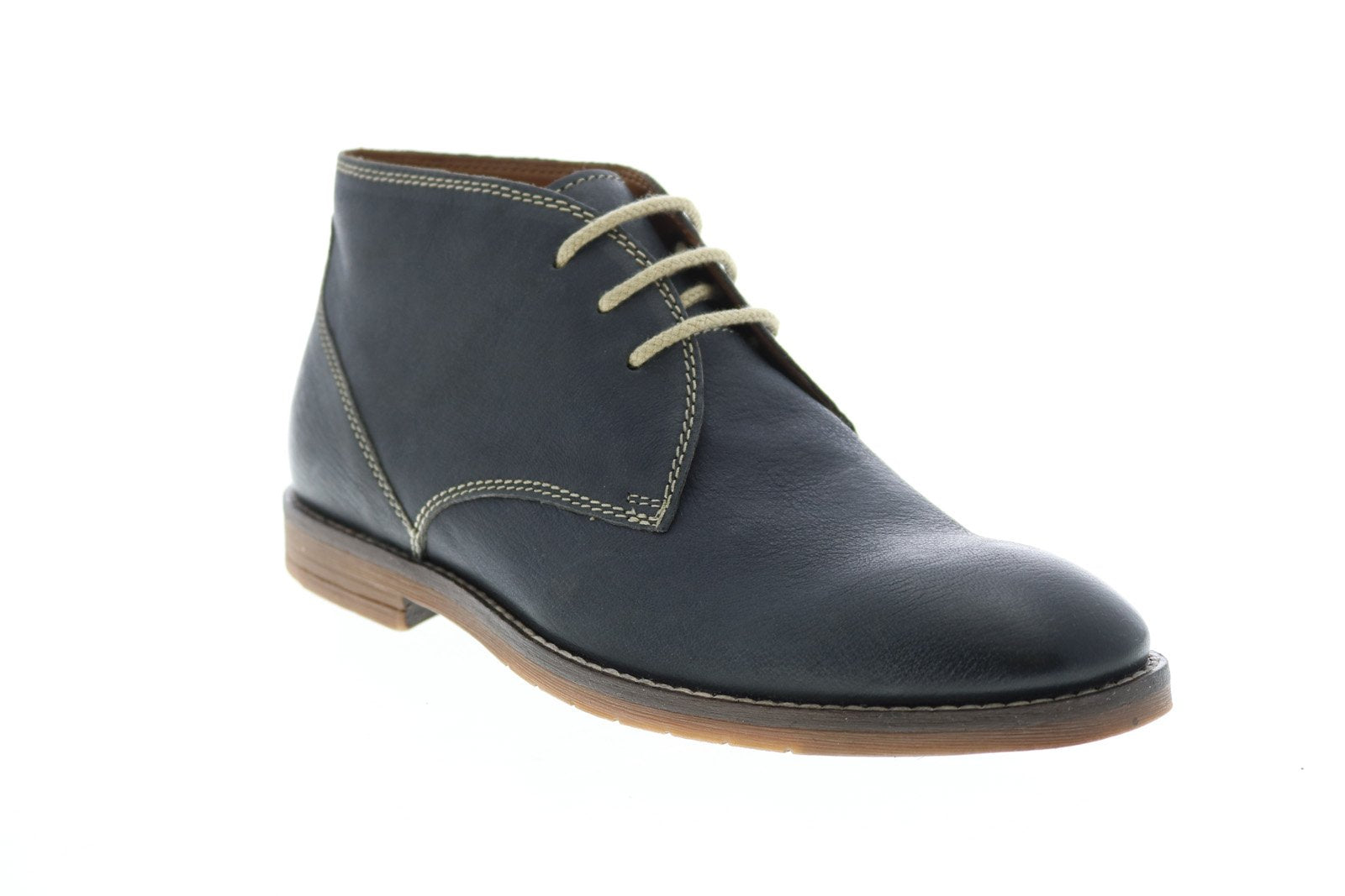 Bostonian Verner Style 26116134 Mens Blue Leather Chukkas  display picture 3