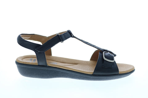 Clarks Manilla Lift 26116377 Womens Black Leather Slingback Sandals Shoes