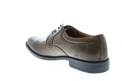 Clarks Kovit Walk Mens Brown Leather Oxfords Wingtip & Brogue Shoes