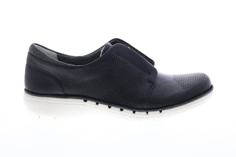 Clarks Un Voltra 26117829 Womens Black Wide Leather Oxford Flats Shoes