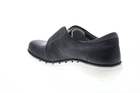 Clarks Un Voltra 26117829 Womens Black Wide Leather Oxford Flats Shoes