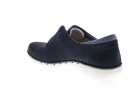 Clarks Un Voltra 26117830 Womens Blue Nubuck Oxford Flats Shoes