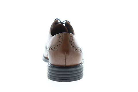 Bostonian Garvan Edge Mens Brown Oxfords & Lace Ups Wingtip & Brogue Shoes