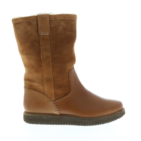Clarks Glick Emfield 26120000 Womens Brown Leather Casual Dress Boots