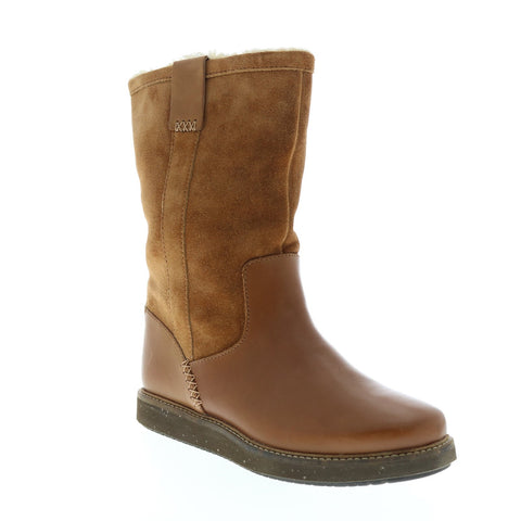 Clarks Glick Emfield 26120000 Womens Brown Leather Casual Dress Boots