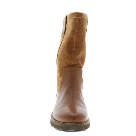 Clarks Glick Emfield 26120000 Womens Brown Leather Casual Dress Boots