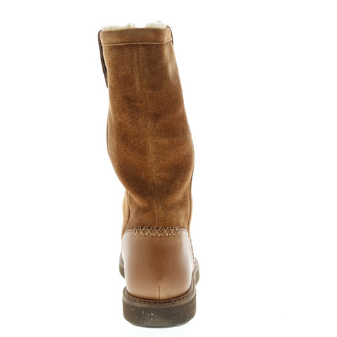 Clarks Glick Emfield 26120000 Womens Brown Leather Casual Dress Boots