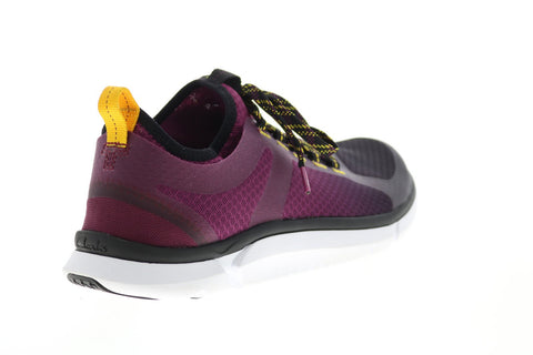 Clarks Triken Active 26120305 Mens Purple Lifestyle Sneakers Shoes