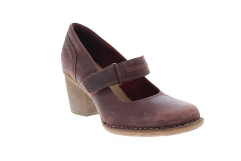 Clarks Carleta Prato 26120407 Womens Brown Leather Ankle & Booties Boots