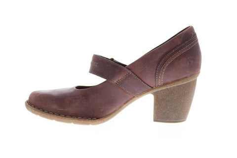 Clarks Carleta Prato 26120407 Womens Brown Leather Ankle & Booties Boots