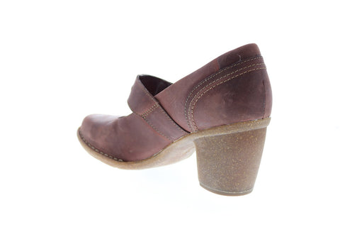 Clarks Carleta Prato 26120407 Womens Brown Leather Ankle & Booties Boots