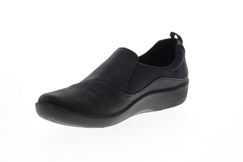 Clarks Sillian Paz Slip On 26120931 Womens Black Lifestyle Sneakers Shoes