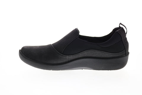 Clarks Sillian Paz Slip On 26120931 Womens Black Lifestyle Sneakers Shoes