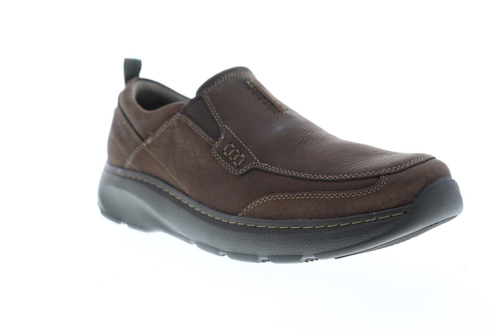 Clarks Charton Step 26121312 Mens Brown Comfort Slip On Casual Loafers