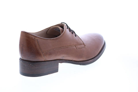 Clarks Tomina Luca 26121754 Womens Brown Leather Lace Up Oxford Flats Shoes