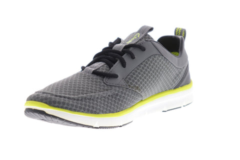 Clarks Orson Fast Mens Gray Mesh Low Top Lace Up Sneakers Shoes