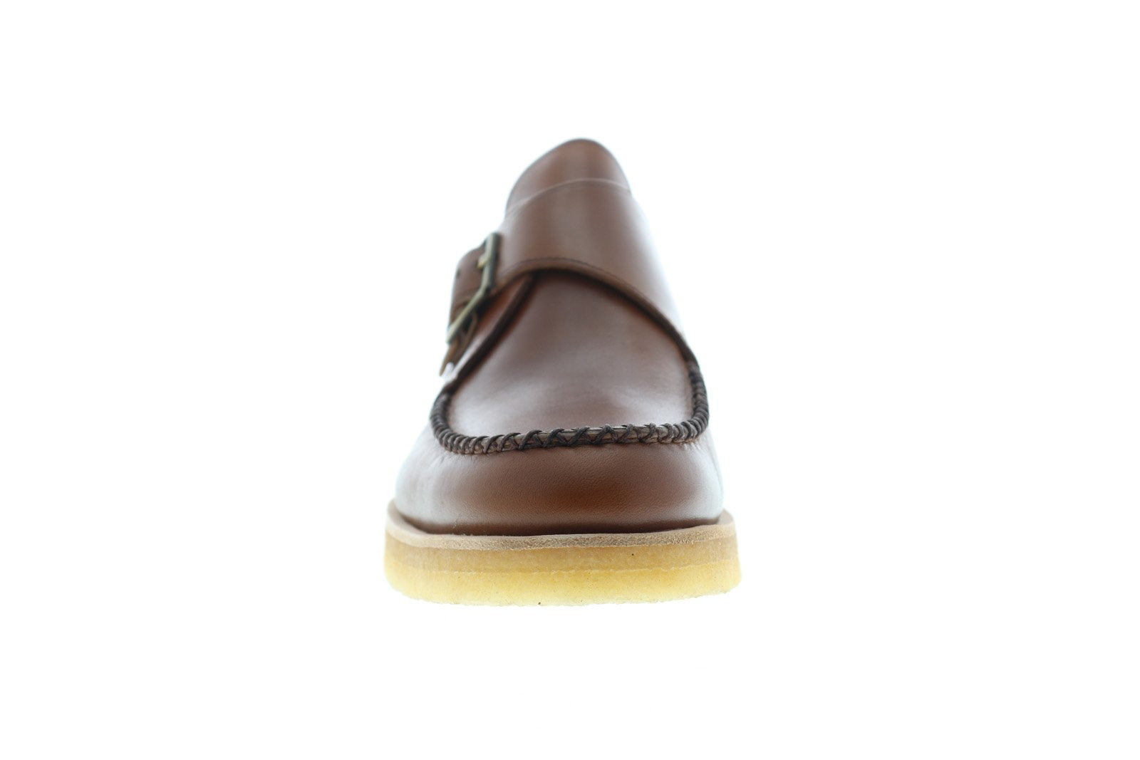 Clarks Burcott Monk 26122988 Mens Brown Leather Monk Strap  display picture 1