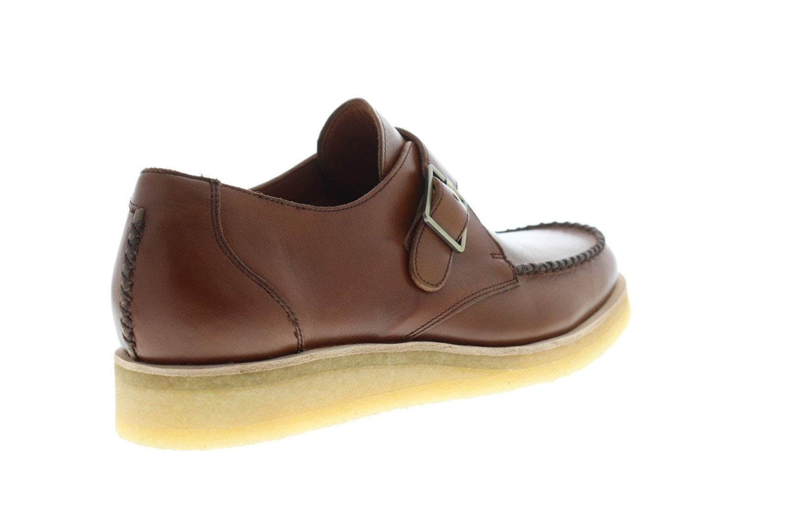 Clarks Monk 26122988 Mens Brown Leather Monk Strap Oxfords Sho Ruze Shoes