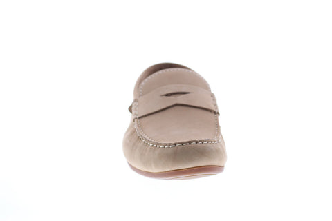 Clarks Reazor Drive Mens Brown Nubuck Loafers & Slip Ons Moccasin Shoes