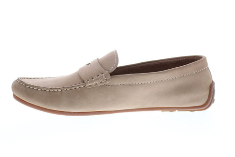 Clarks Reazor Drive Mens Brown Nubuck Loafers & Slip Ons Moccasin Shoes