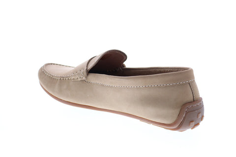 Clarks Reazor Drive Mens Brown Nubuck Loafers & Slip Ons Moccasin Shoes