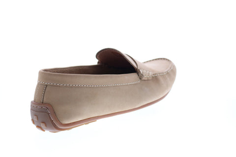 Clarks Reazor Drive Mens Brown Nubuck Loafers & Slip Ons Moccasin Shoes