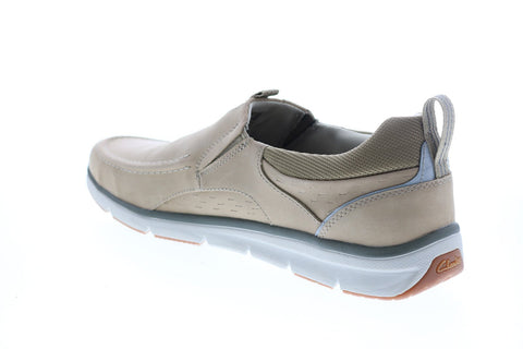 Clarks Orson Row 26123594 Mens Brown Nubuck Loafers & Slip Ons Boat Shoes