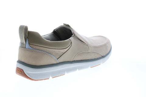 Clarks Orson Row 26123594 Mens Brown Nubuck Loafers & Slip Ons Boat Shoes