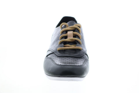 Clarks Tri Actor 26123799 Womens Black Leather Lifestyle Sneakers Shoes