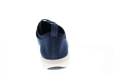 Clarks Triflow Form 26124372 Mens Blue Nubuck Lifestyle Sneakers Shoes