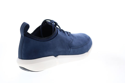 Clarks Triflow Form 26124372 Mens Blue Nubuck Lifestyle Sneakers Shoes