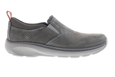 Clarks Charton Free 26124515 Mens Gray Comfort Casual Slip On Loafers Shoes