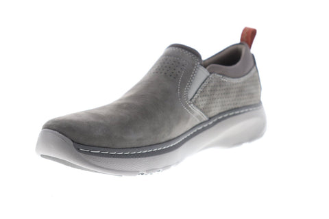 Clarks Charton Free 26124515 Mens Gray Comfort Casual Slip On Loafers Shoes