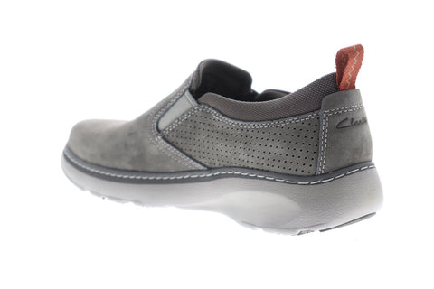 Clarks Charton Free 26124515 Mens Gray Comfort Casual Slip On Loafers Shoes