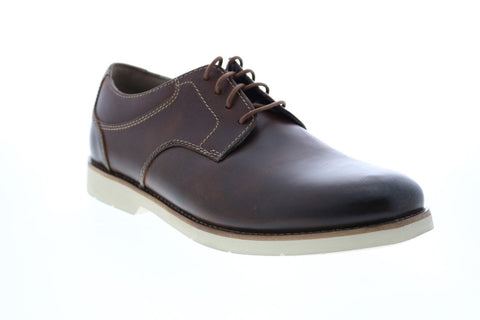 Bostonian Pariden Plain 26125045 Mens Brown Oxfords & Lace Ups Plain Toe Shoes