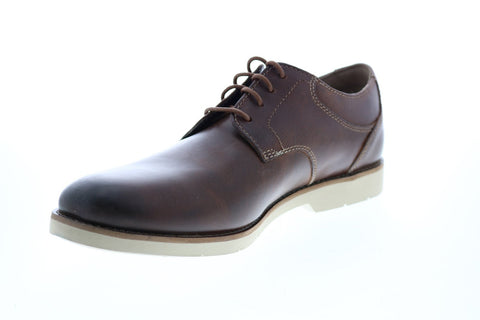 Bostonian Pariden Plain 26125045 Mens Brown Oxfords & Lace Ups Plain Toe Shoes