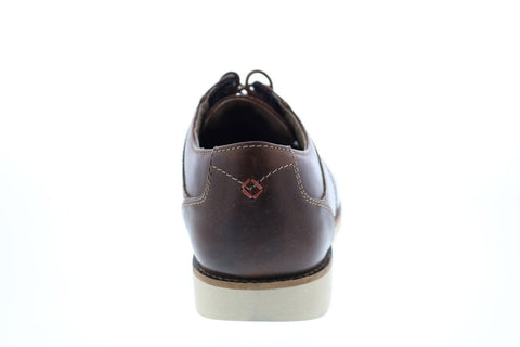 Bostonian Pariden Plain 26125045 Mens Brown Oxfords & Lace Ups Plain Toe Shoes