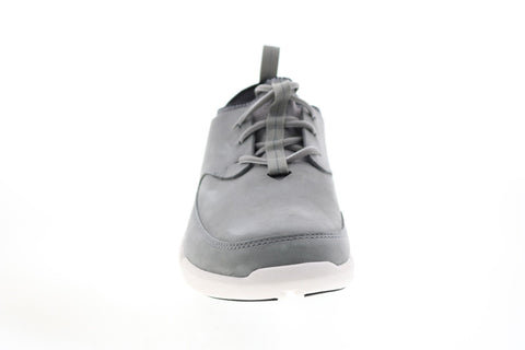 Clarks Triflow Form 26125948 Mens Gray Nubuck Lifestyle Sneakers Shoes