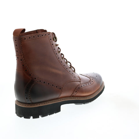 Clarks Batcombe Lord Leather 26127190 Mens Brown Wide Casual Dress Boots