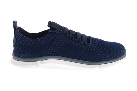 Clarks Triken Run 26127311 Mens Blue Canvas Lace Up Lifestyle Sneakers Shoes