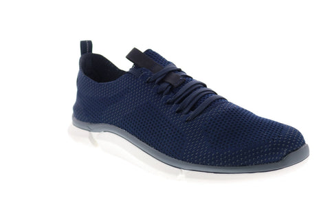 Clarks Triken Run 26127311 Mens Blue Canvas Lace Up Lifestyle Sneakers Shoes