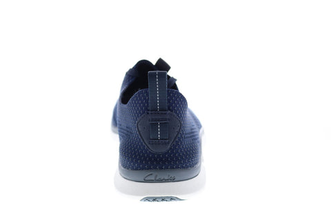 Clarks Triken Run 26127311 Mens Blue Canvas Lace Up Lifestyle Sneakers Shoes