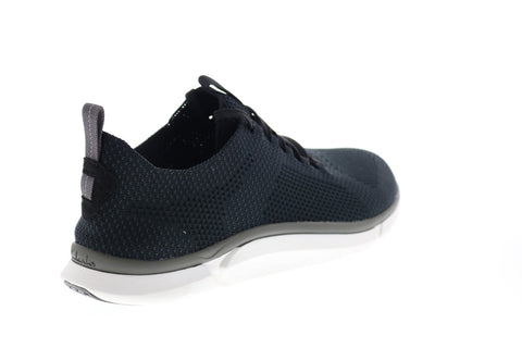 Clarks Triken Run 26127314 Mens Black Canvas Lace Up Lifestyle Sneakers Shoes