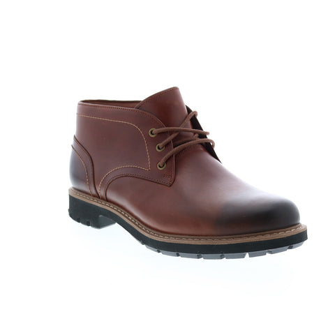 Clarks Batcombe Lo 26127473 Mens Brown Wide Leather Lace Up Chukkas Boots