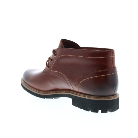 Clarks Batcombe Lo 26127473 Mens Brown Wide Leather Lace Up Chukkas Boots